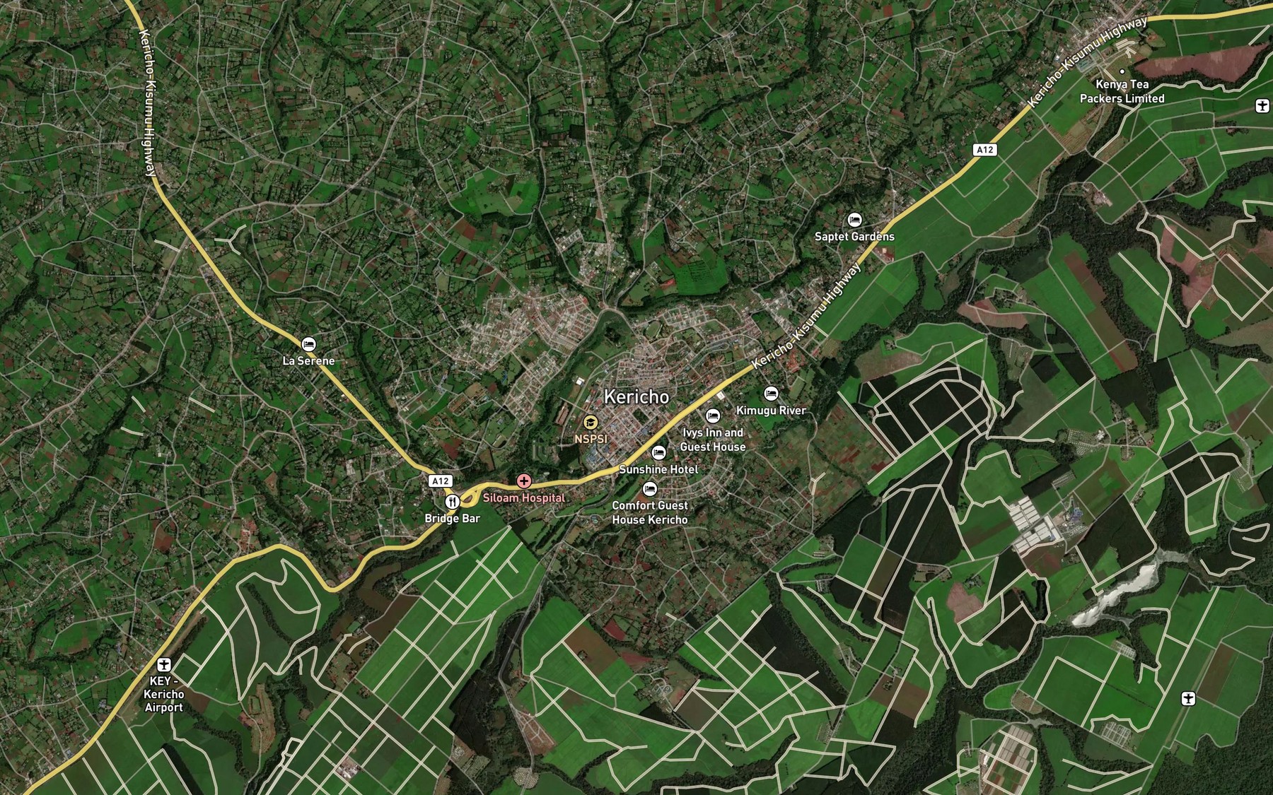 Satellite map of the Dionsoyiet