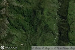 Satellite map of the West Gorge Stream