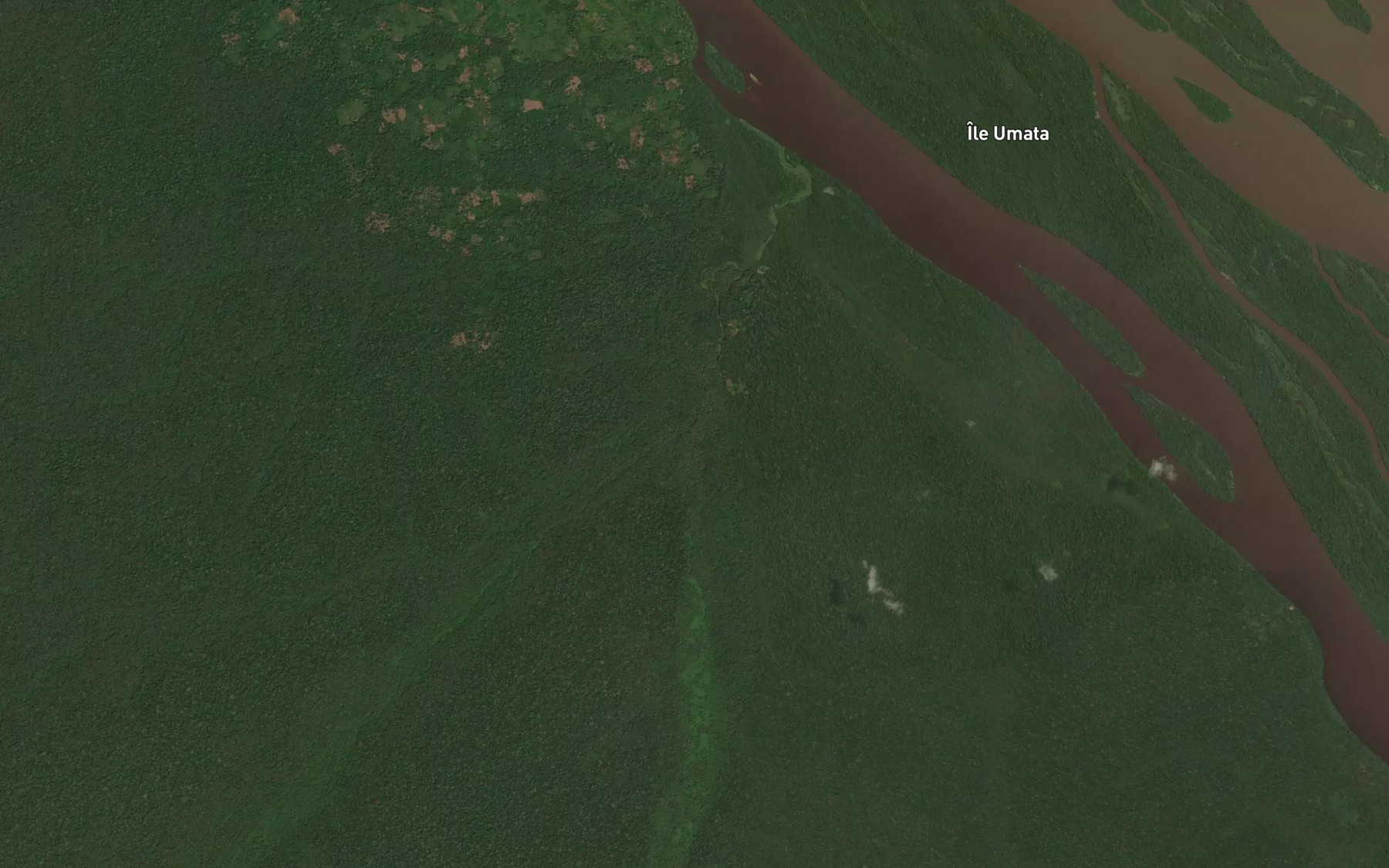 Satellite map of the Maliba
