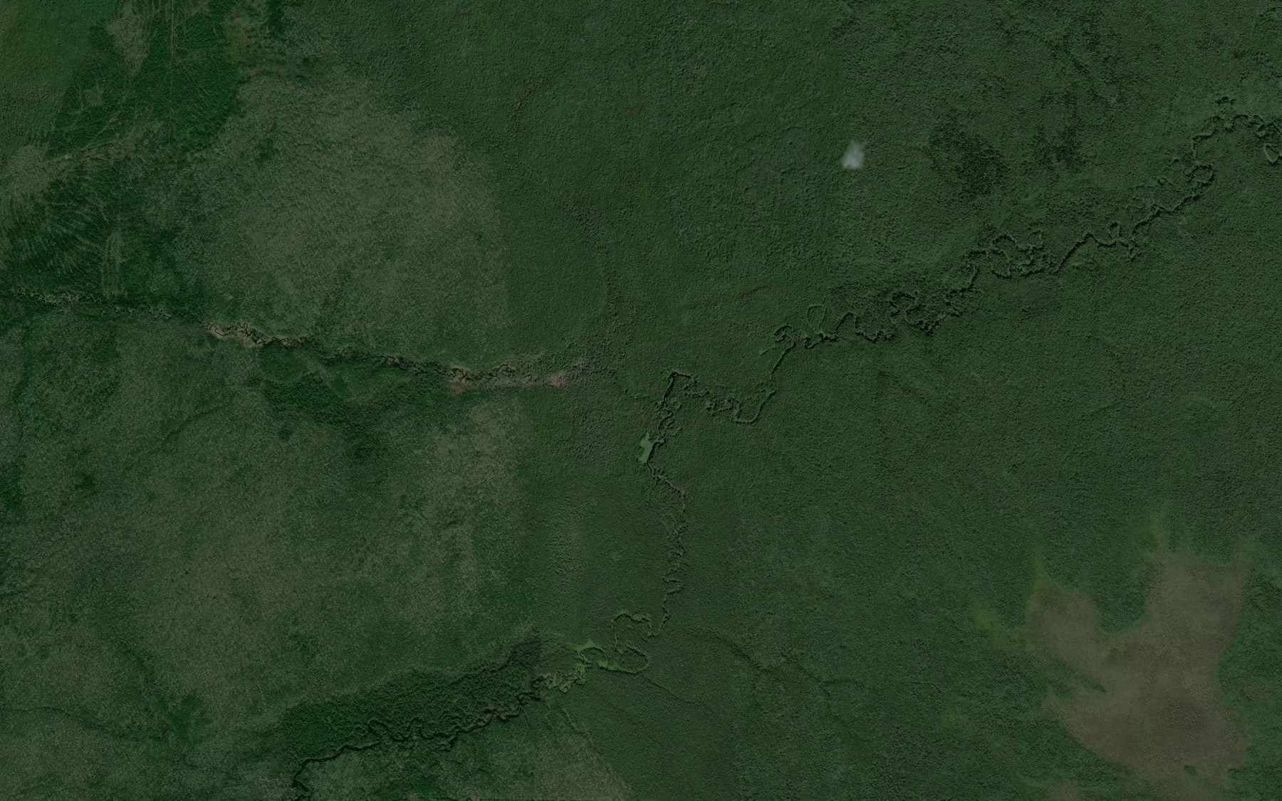 Satellite map of the Gornaya