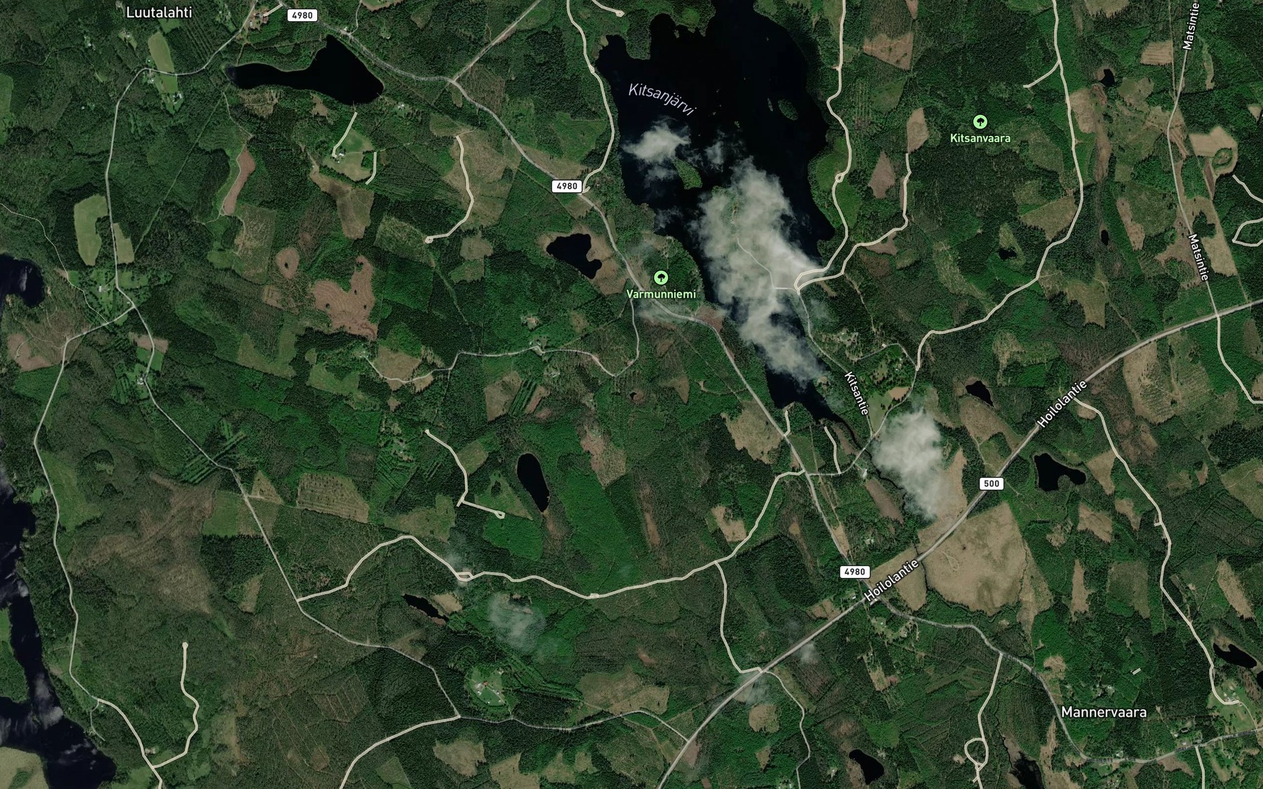 Satellite map of the Paskalampi