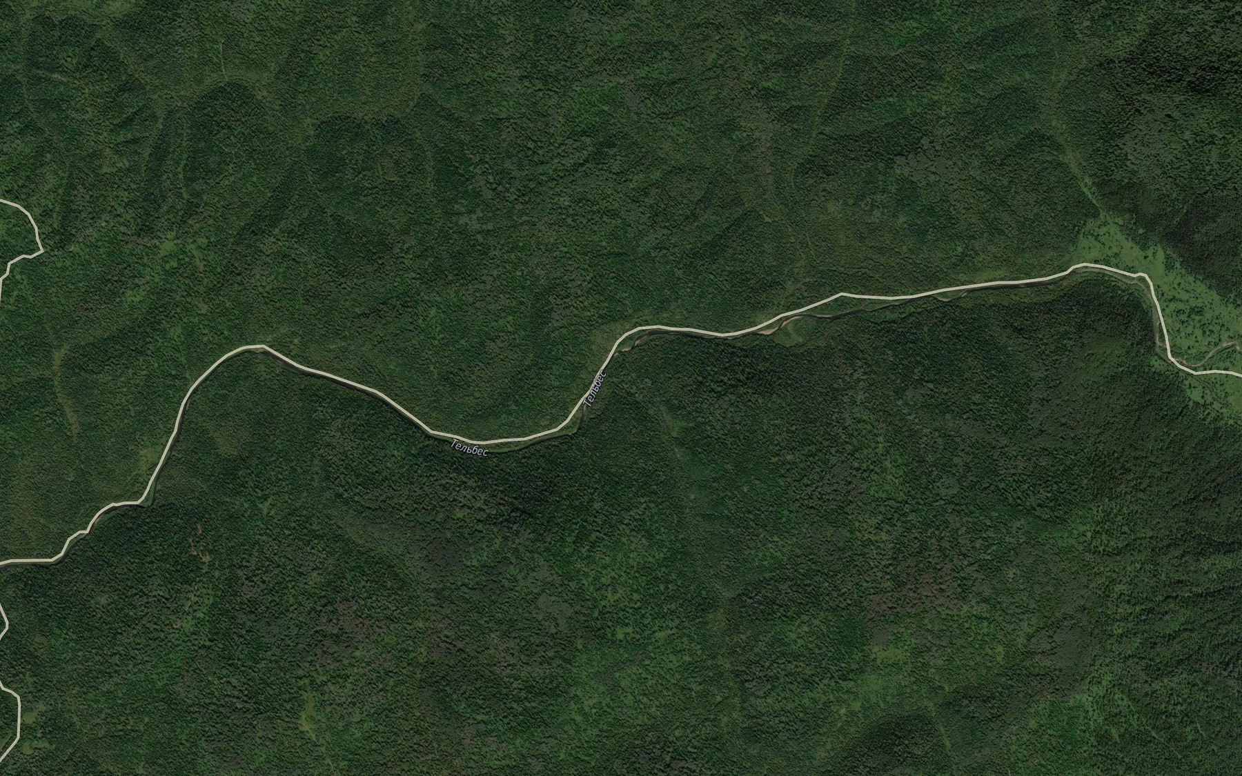 Satellite map of the Kaltryk