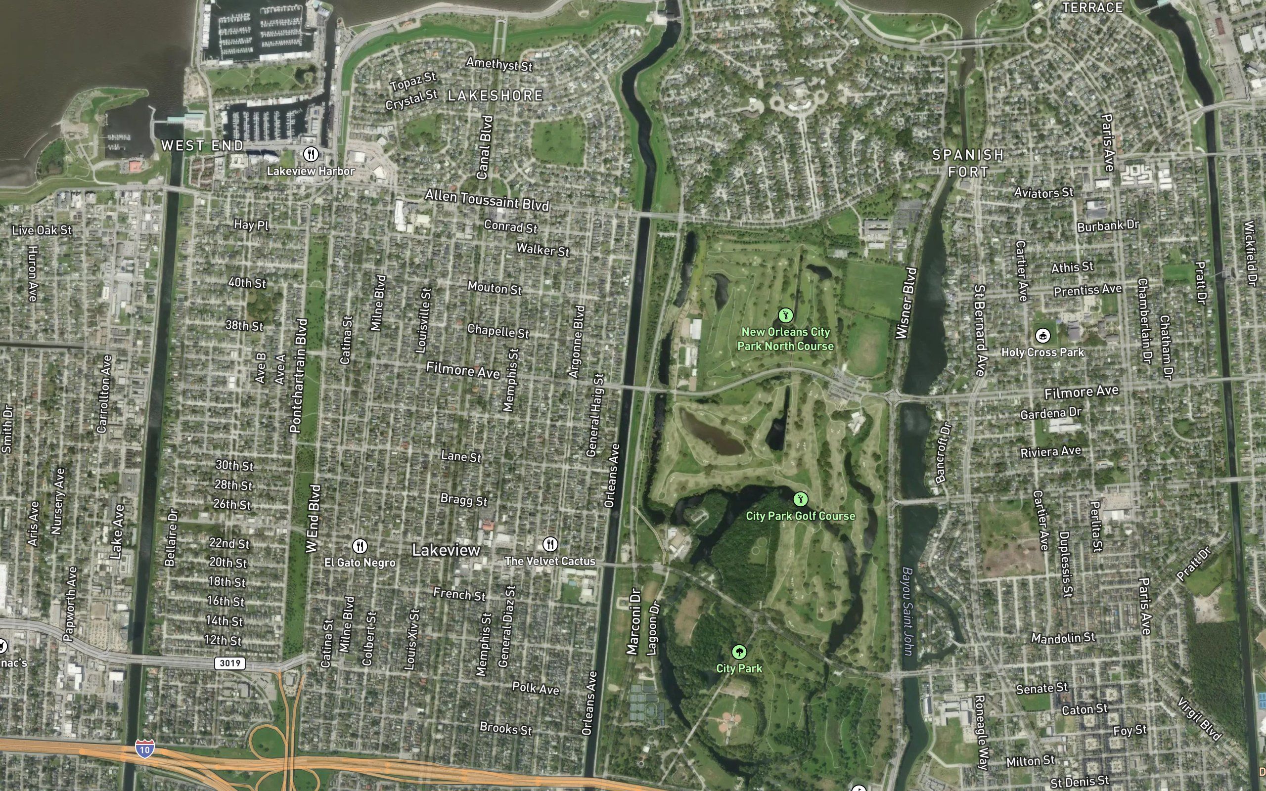 Orleans Avenue Canal