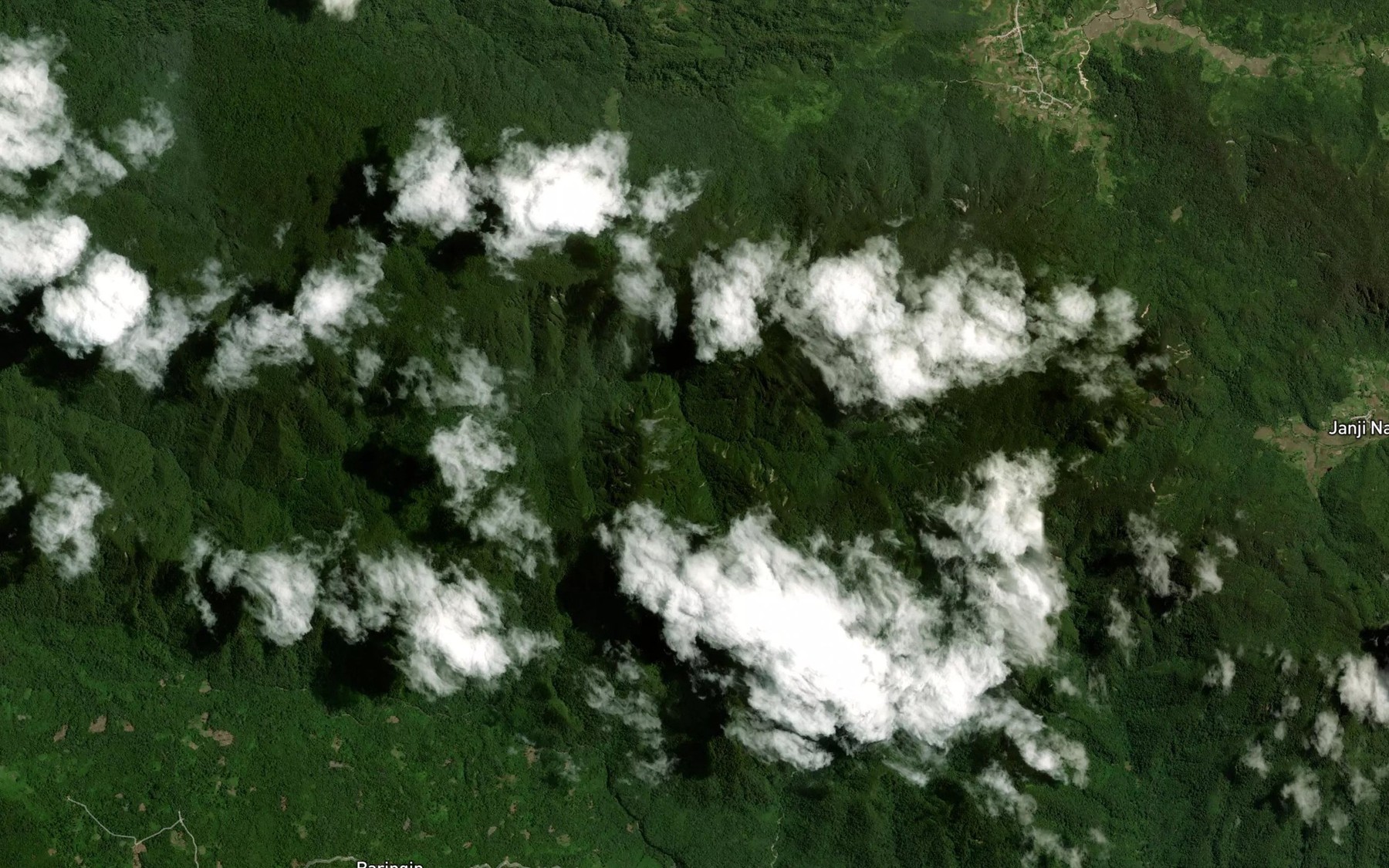 Satellite map of the Aek na Bara