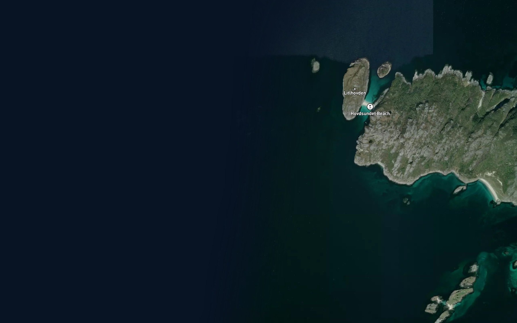 Satellite map of the Hovdgrunnen