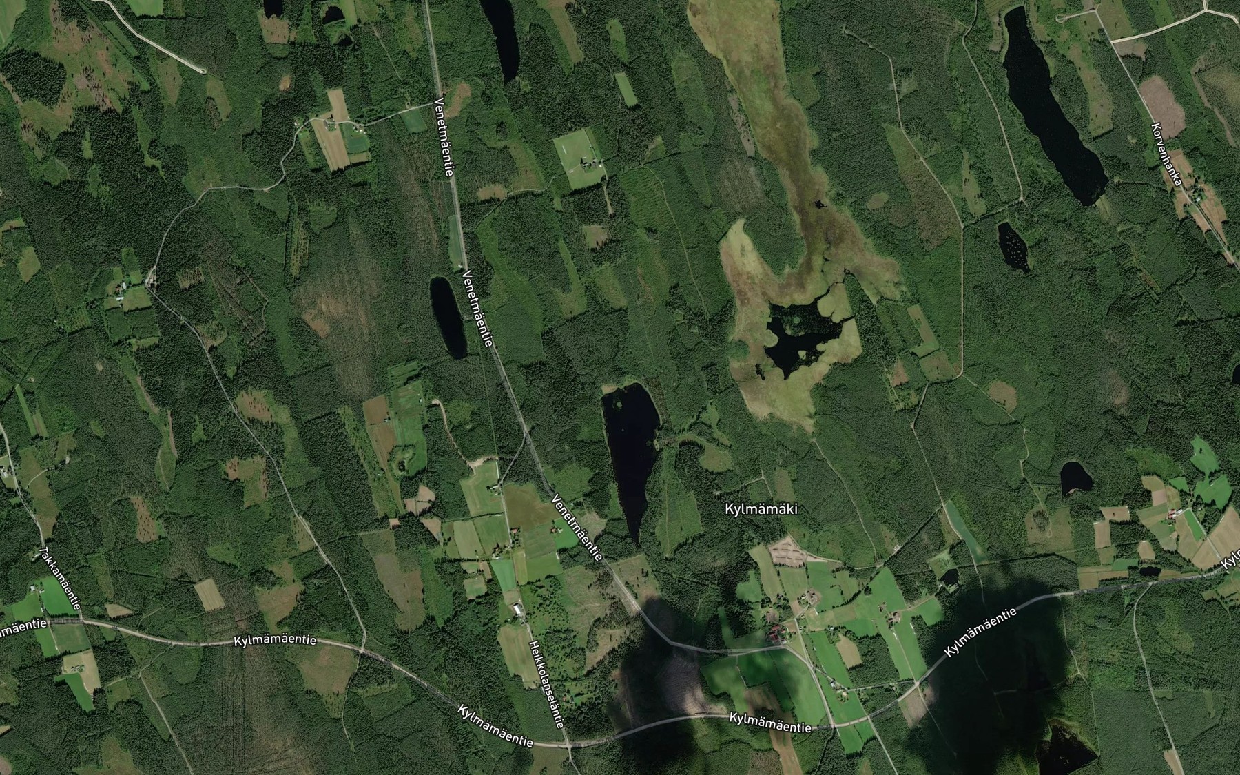 Satellite map of the Rajapuro