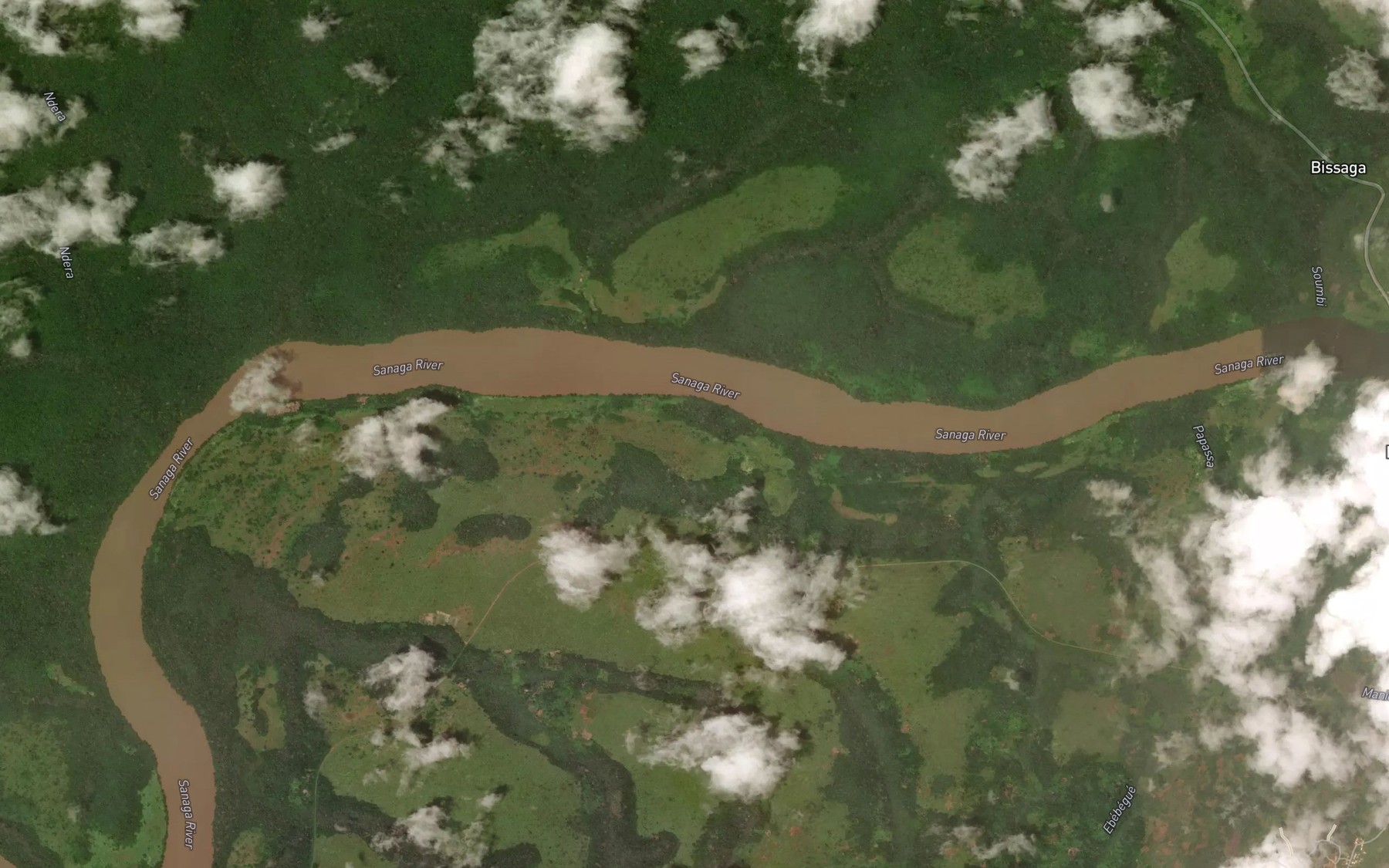 Satellite map of the Amgbanin