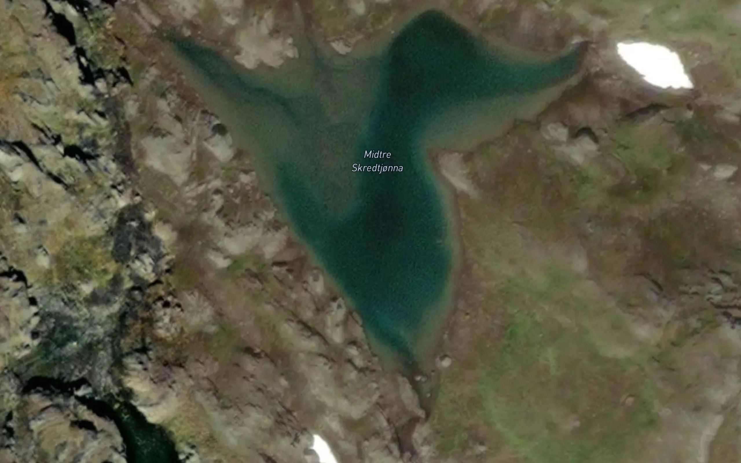 Skredtjorna,midtre