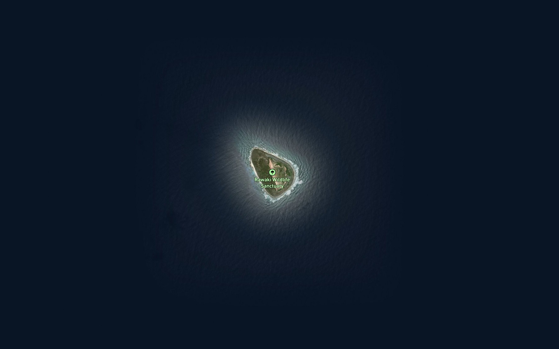 Satellite map of the Shallow Salty Lagoon