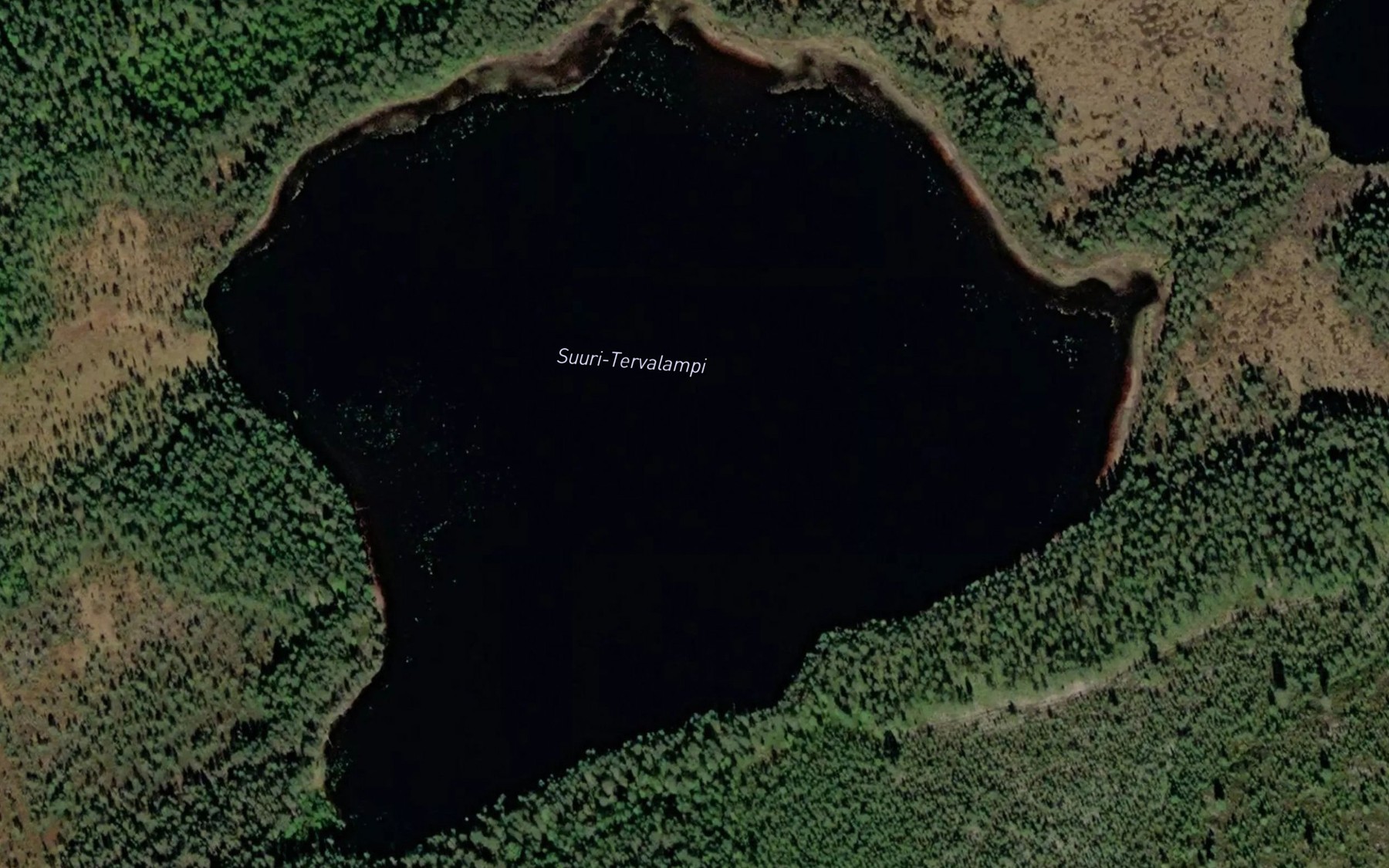 Satellite map of the Suuri Tervalampi