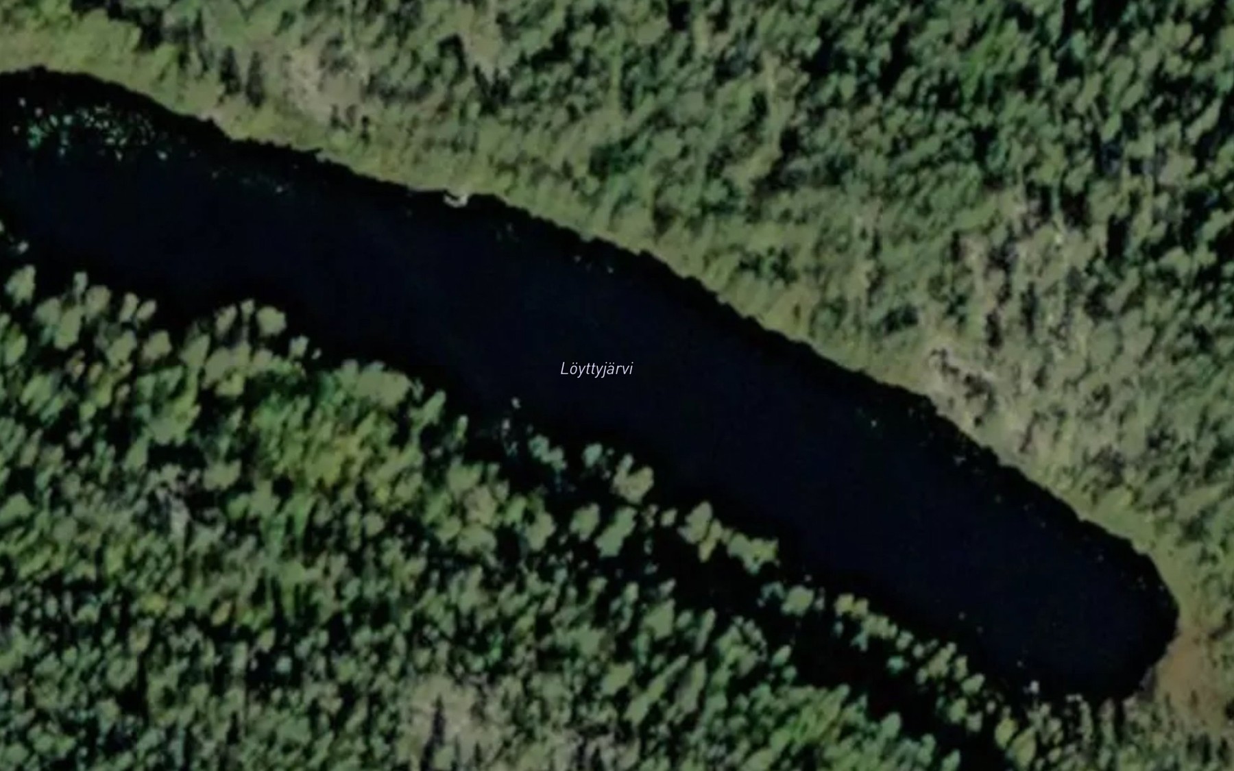 Satellite map of the Loyttyjarvi