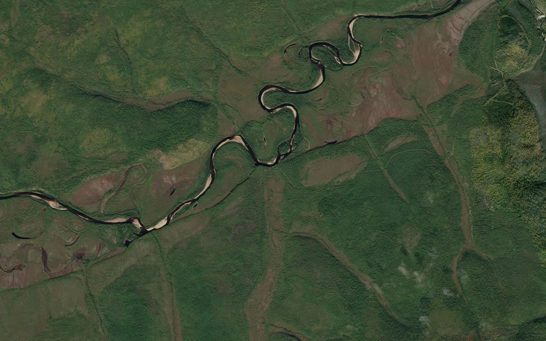 Satellite map of the Mokhovoy