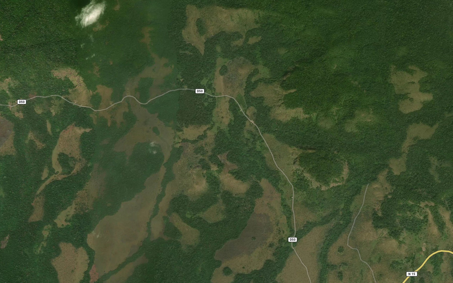 Satellite map of the Metchim