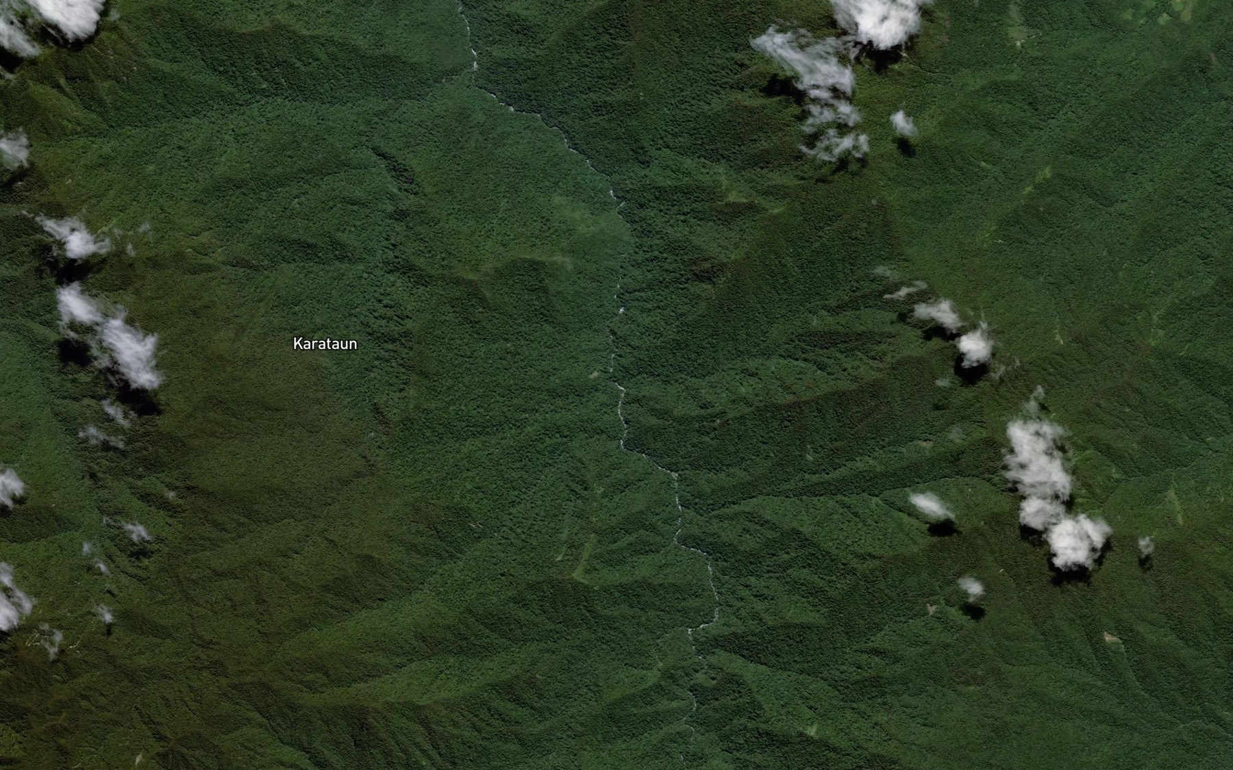 Satellite map of the Salu Mabombong