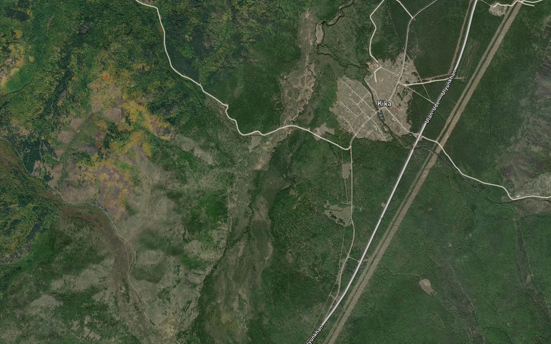 Satellite map of the Bol'shaya Cheremukhovaya