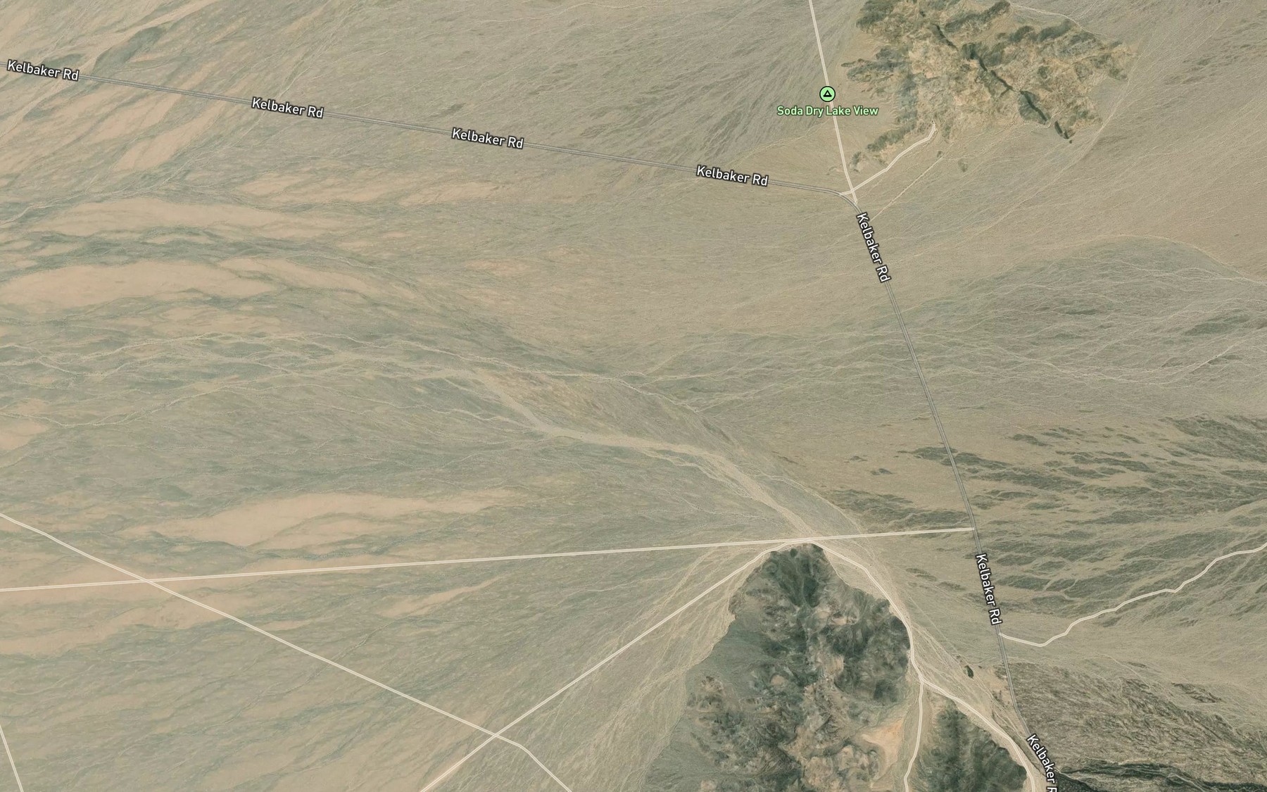 Satellite map of the Indian Creek