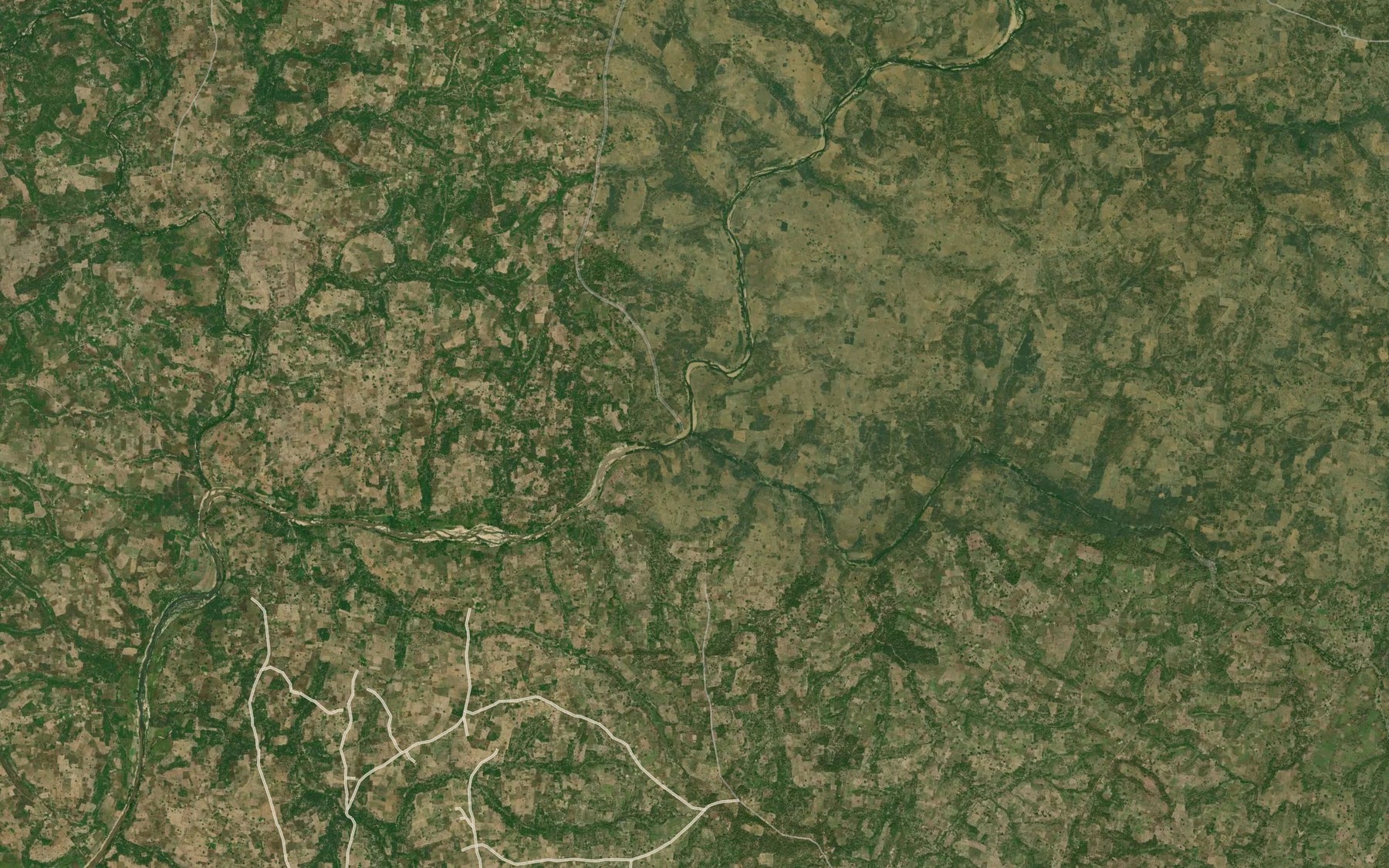 Satellite map of the OwiniStream