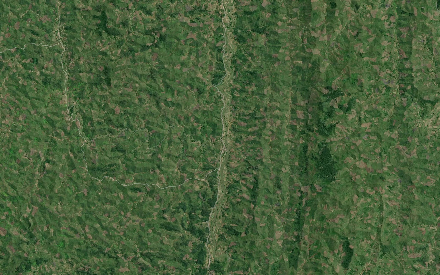 Satellite map of the Sahamamy