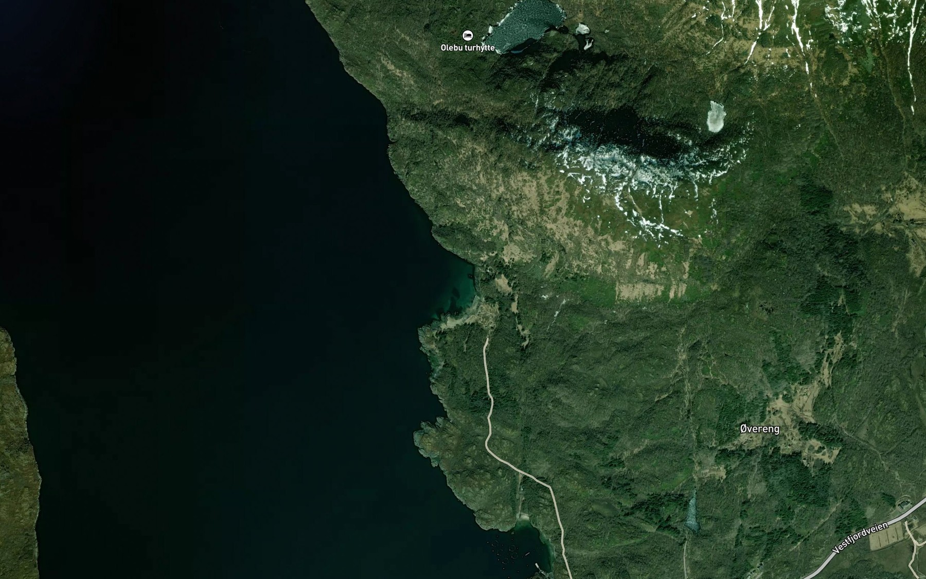 Satellite map of the Utakervika