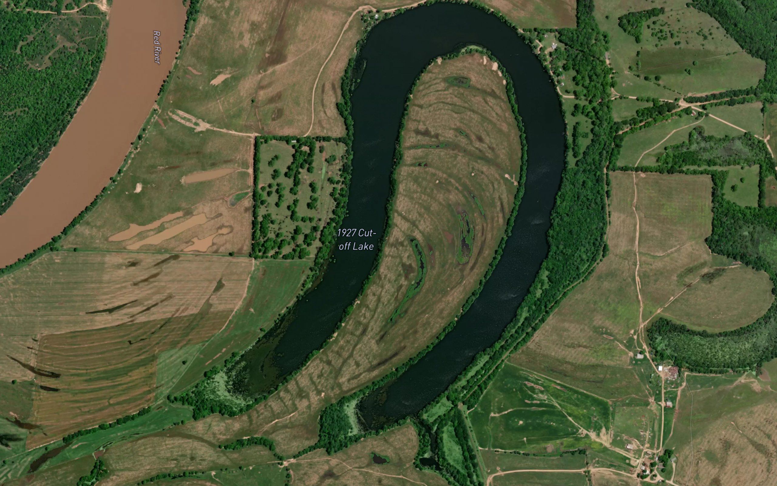 1927 Cut-off Lake