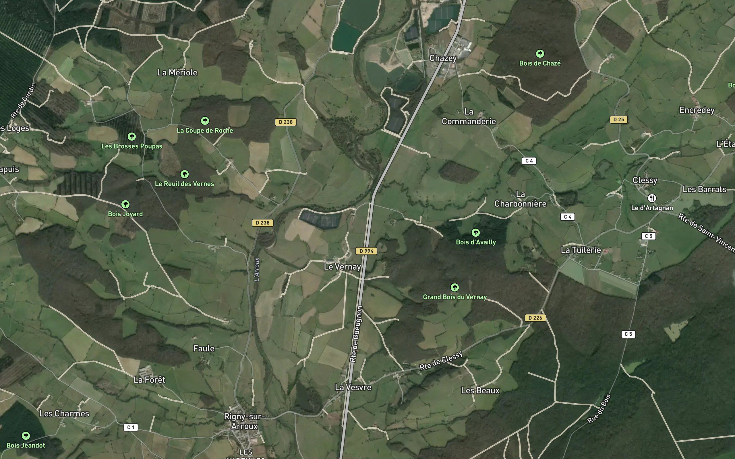 Rigole l'Arroux