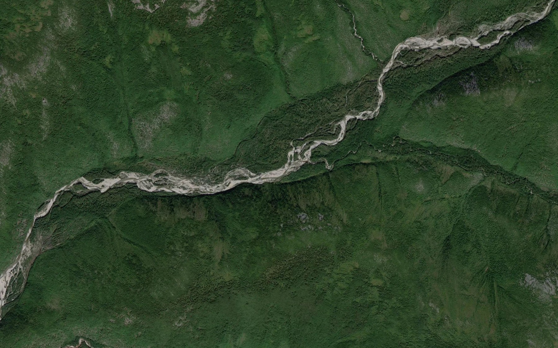 Satellite map of the Zabytyy
