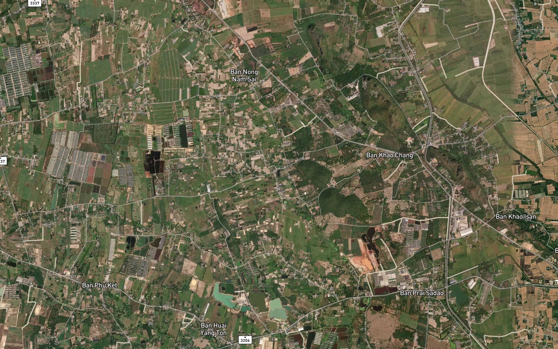 Satellite map of the Nong Huai Phak