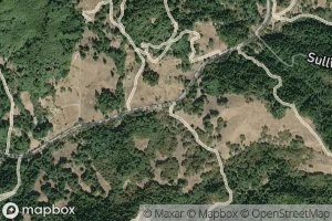 Satellite map of the Middleton Creek