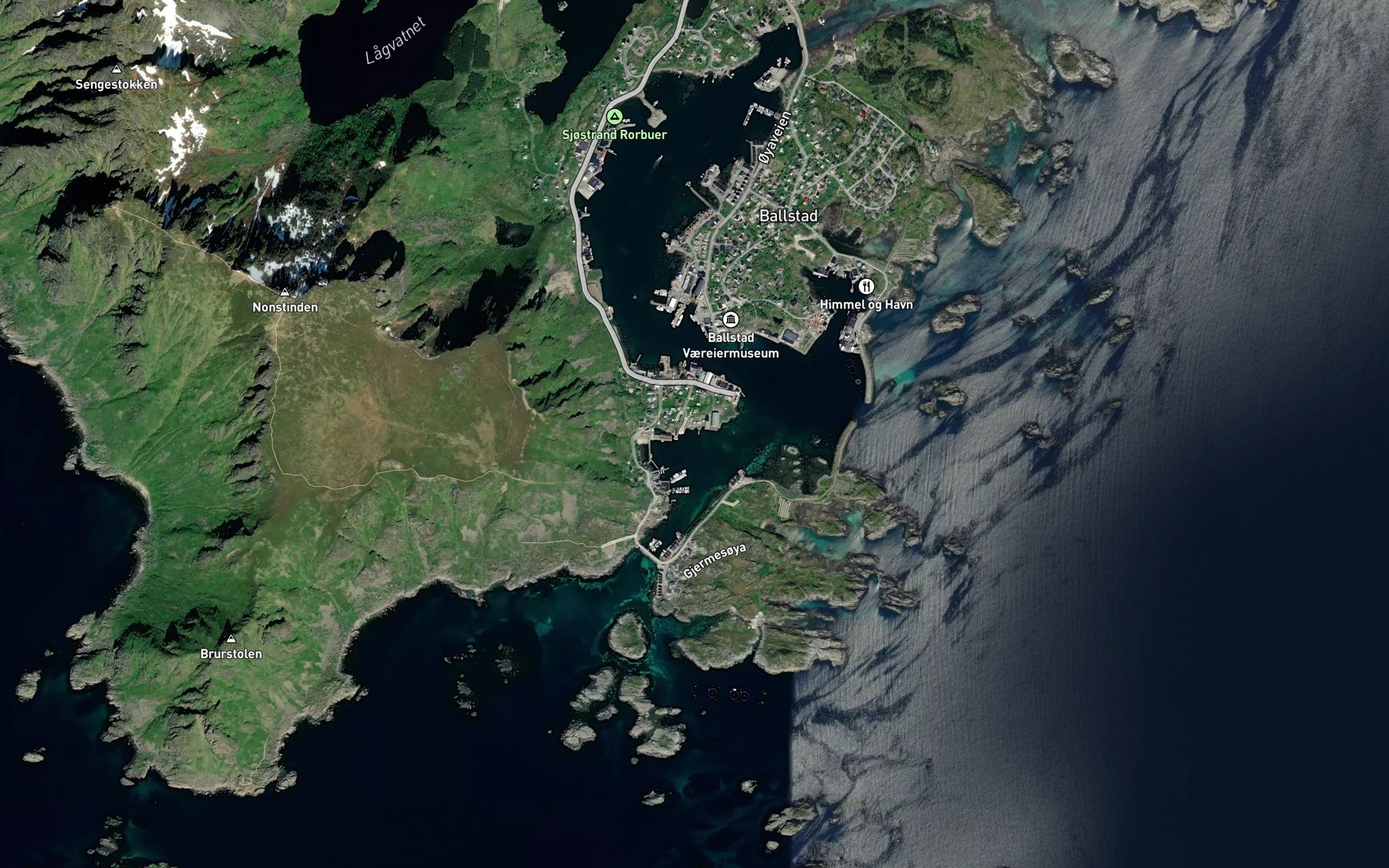 Satellite map of the Bertelvika