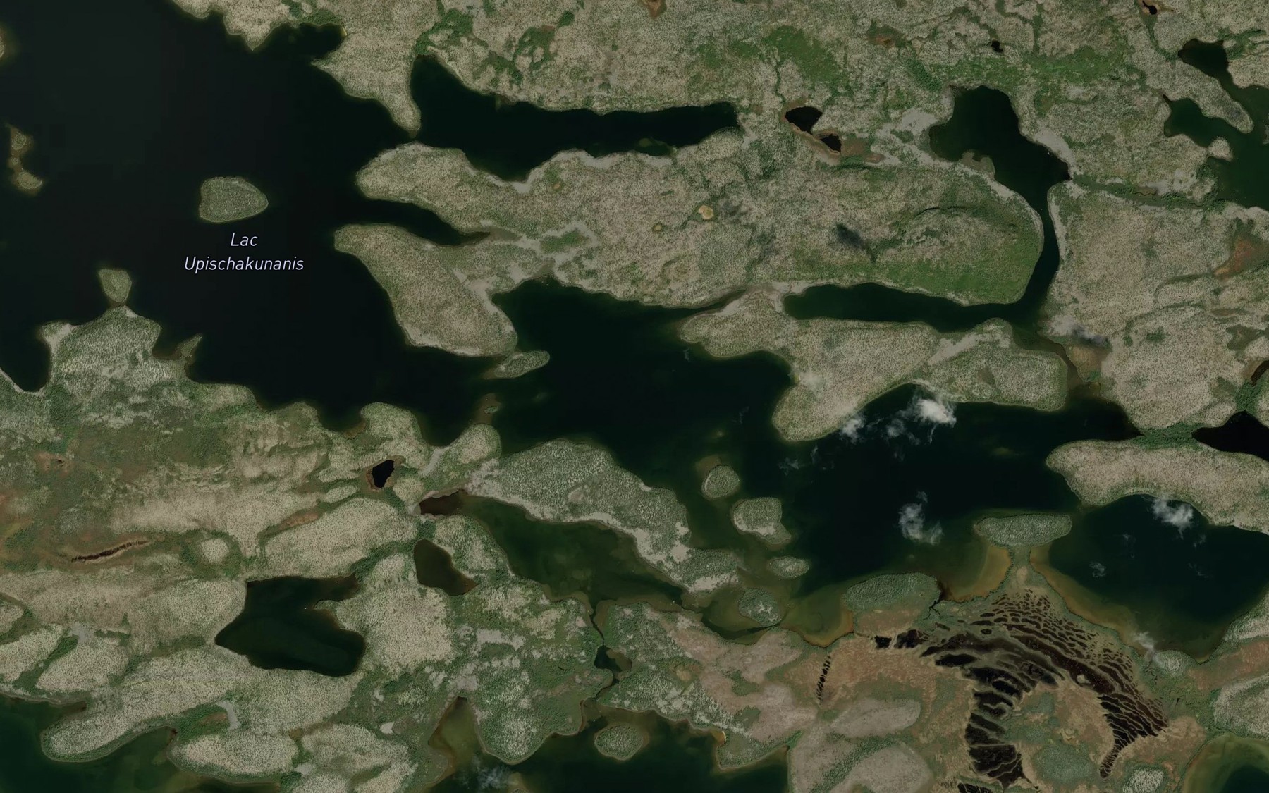 Satellite map of the Lac Kachiyaskunusi