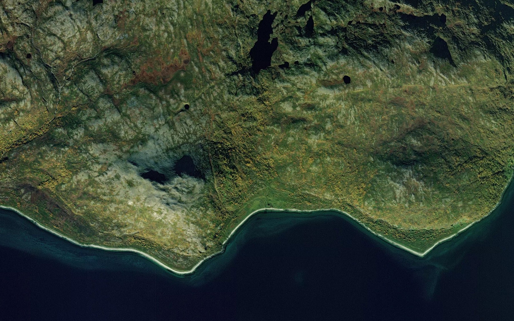 Satellite map of the Innerbyelva
