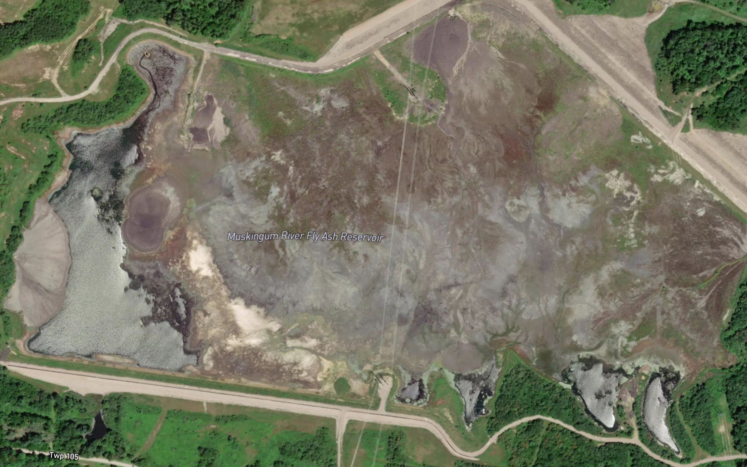 Muskingum River Fly Ash Reservoir