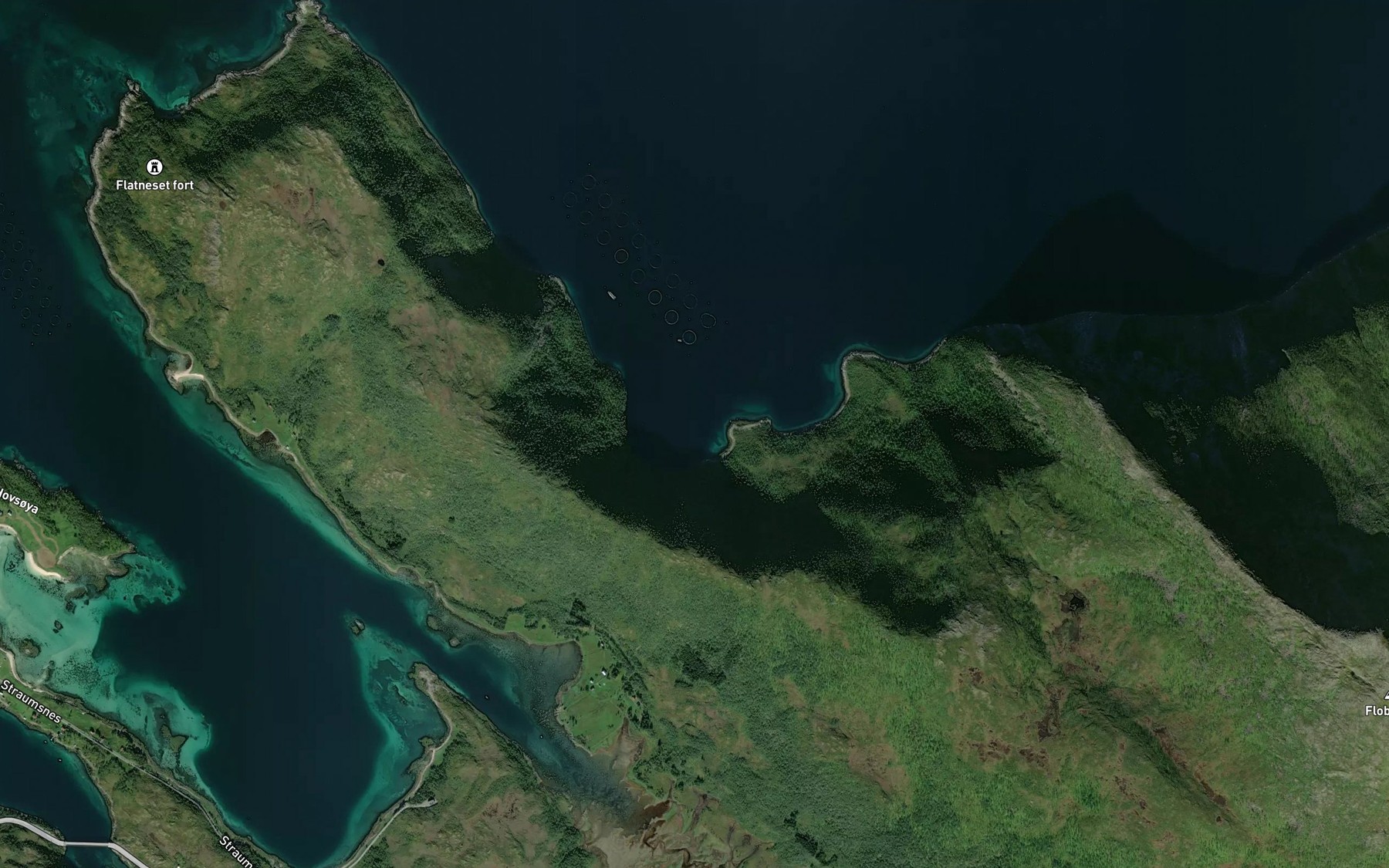 Satellite map of the Ytre Jovika