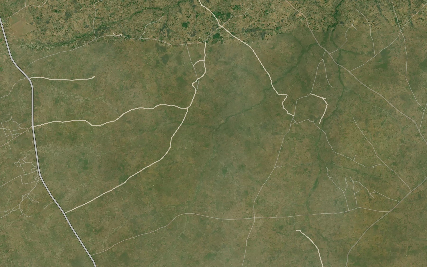 Satellite map of the River Ingbiawange