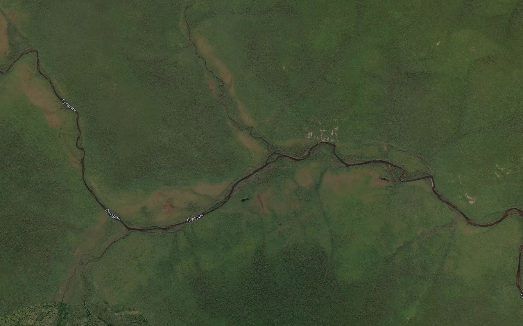 Satellite map of the Razdol'nyy