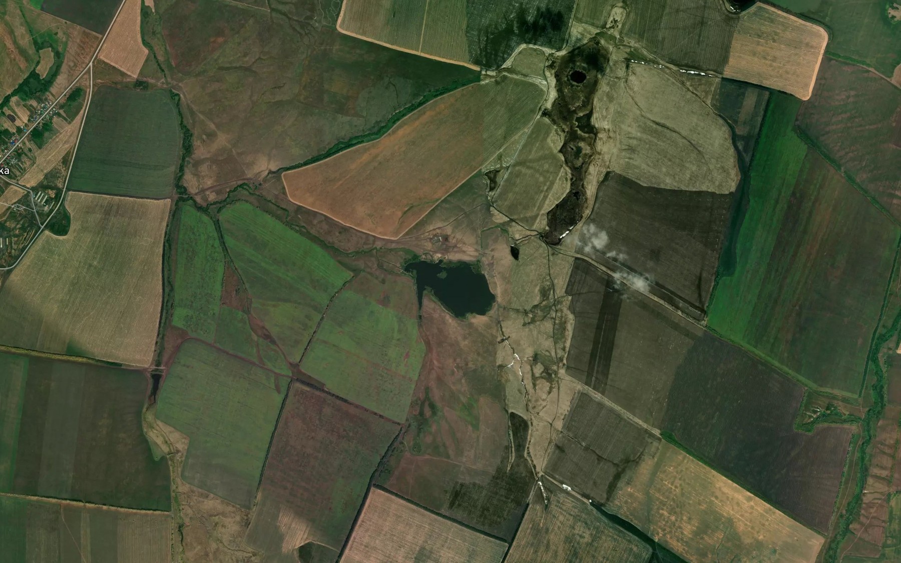 Satellite map of the Prud Arkakul'