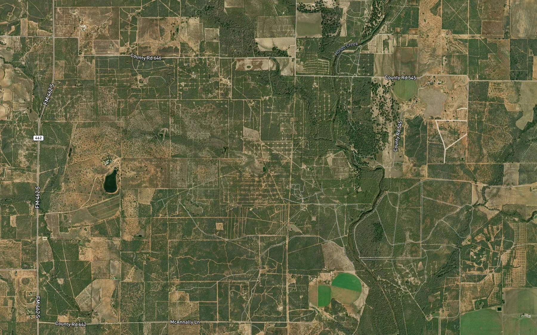 Satellite map of the George Wilson Lake Number 1