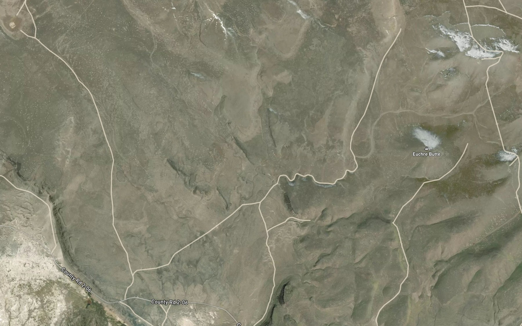 Satellite map of the Club Reservoir