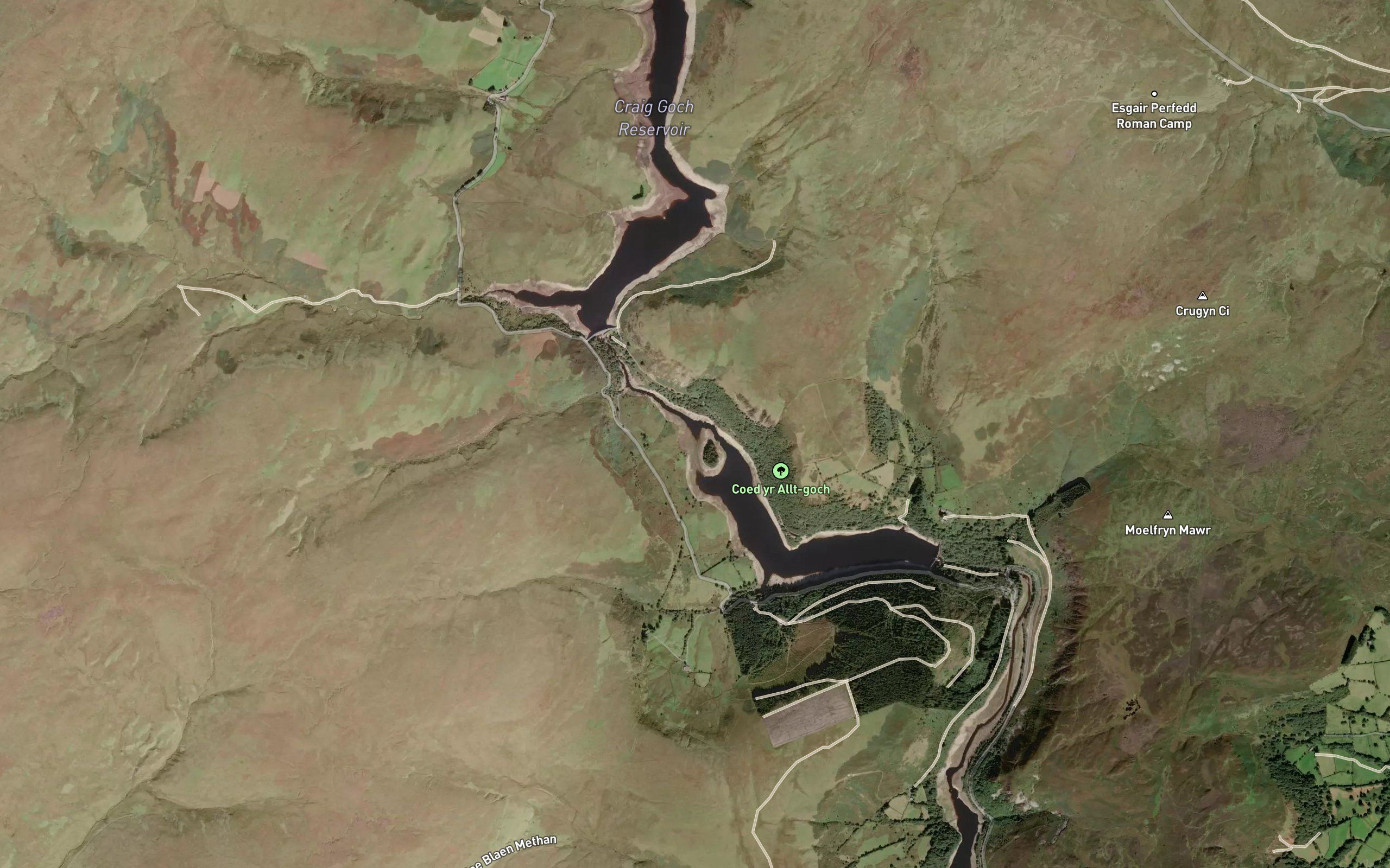Pen-y-gareg Reservoir