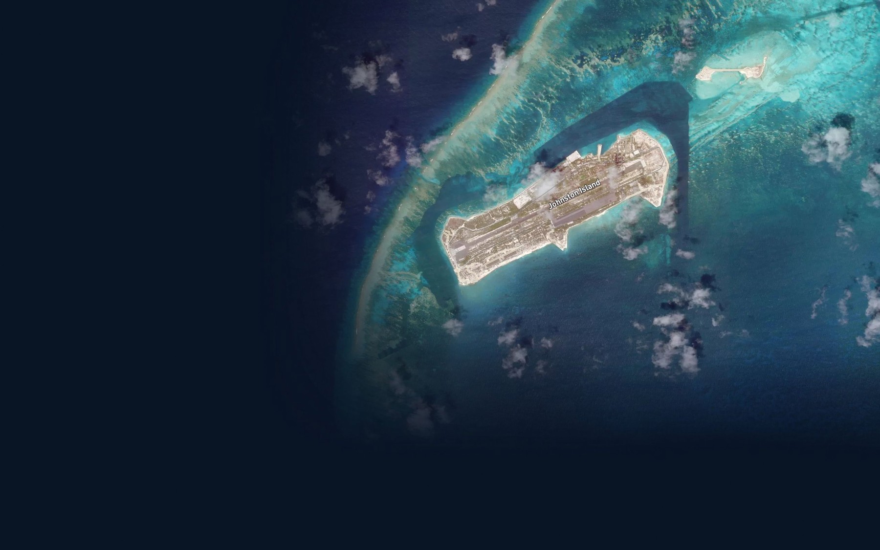 Satellite map of the Secondary West Channel