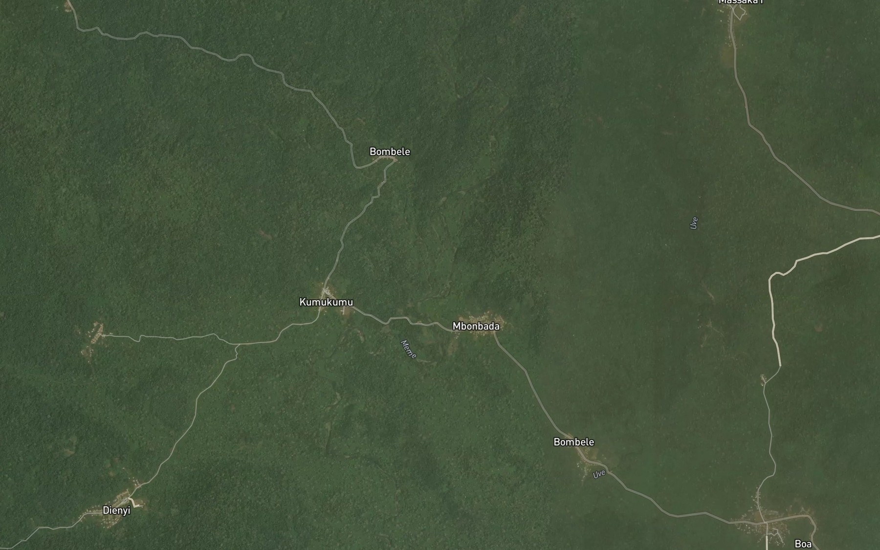 Satellite map of the Yue