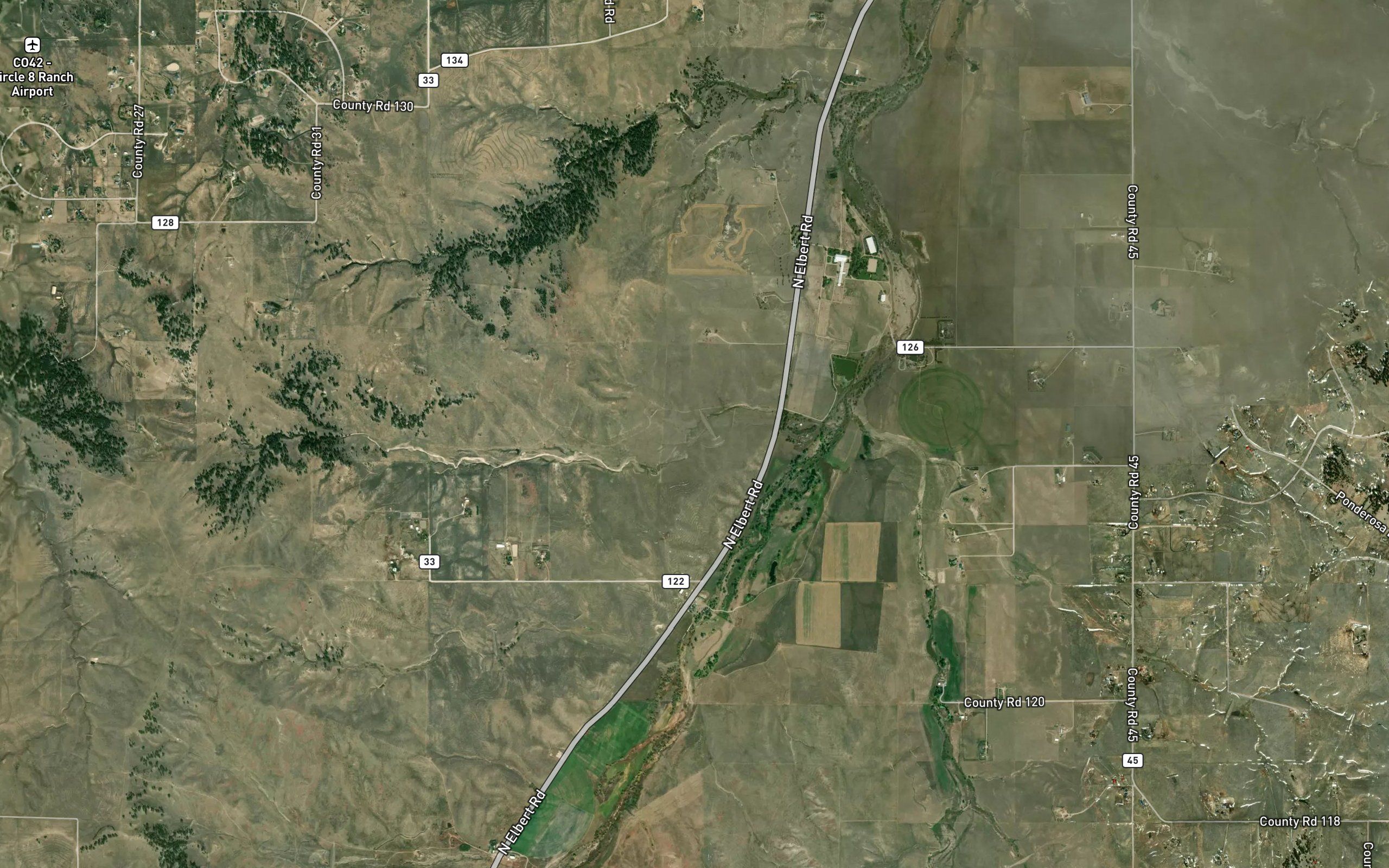 Kiowa Creek Watershed 2-B-10 Reservoir