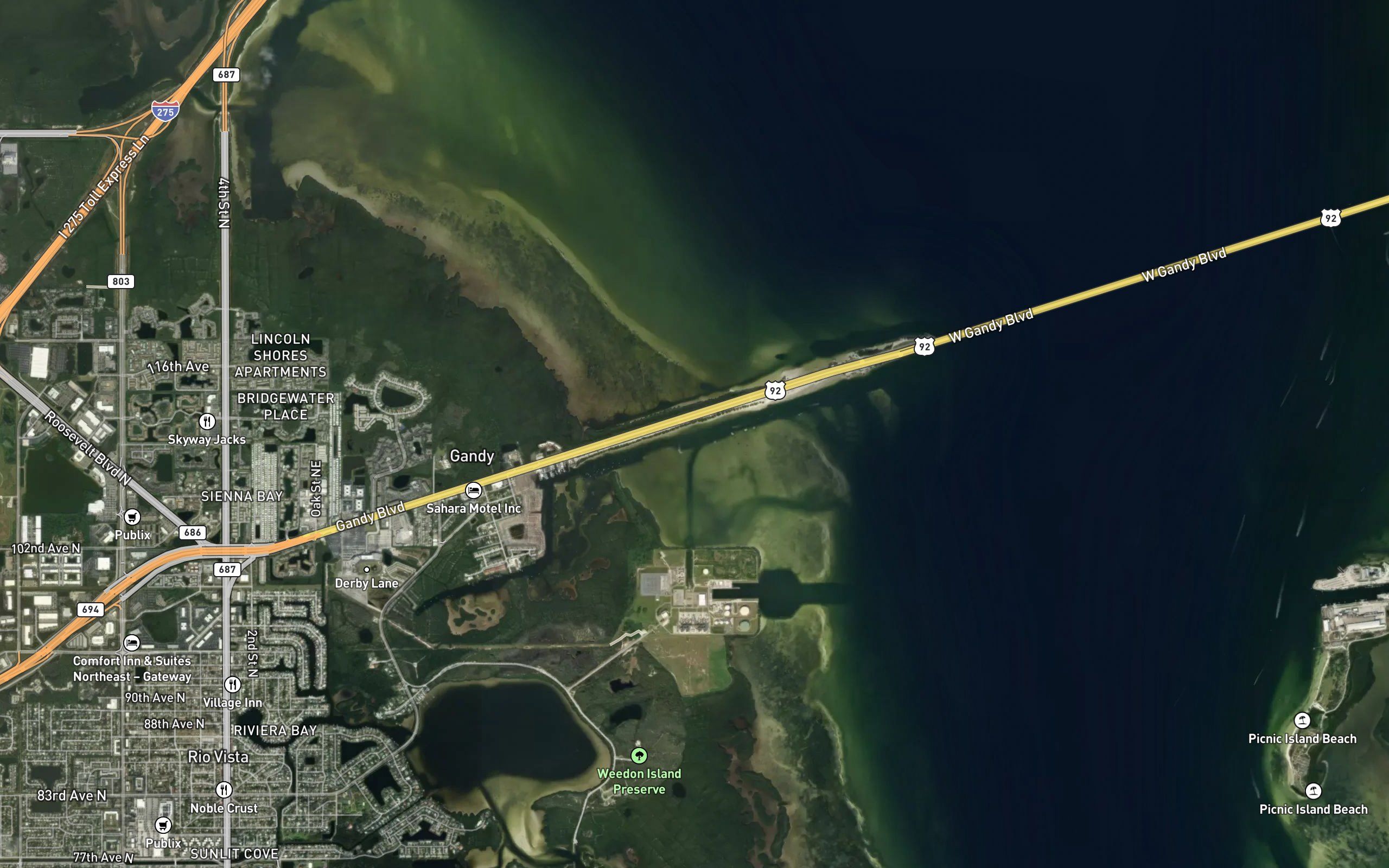 South Gandy Channel