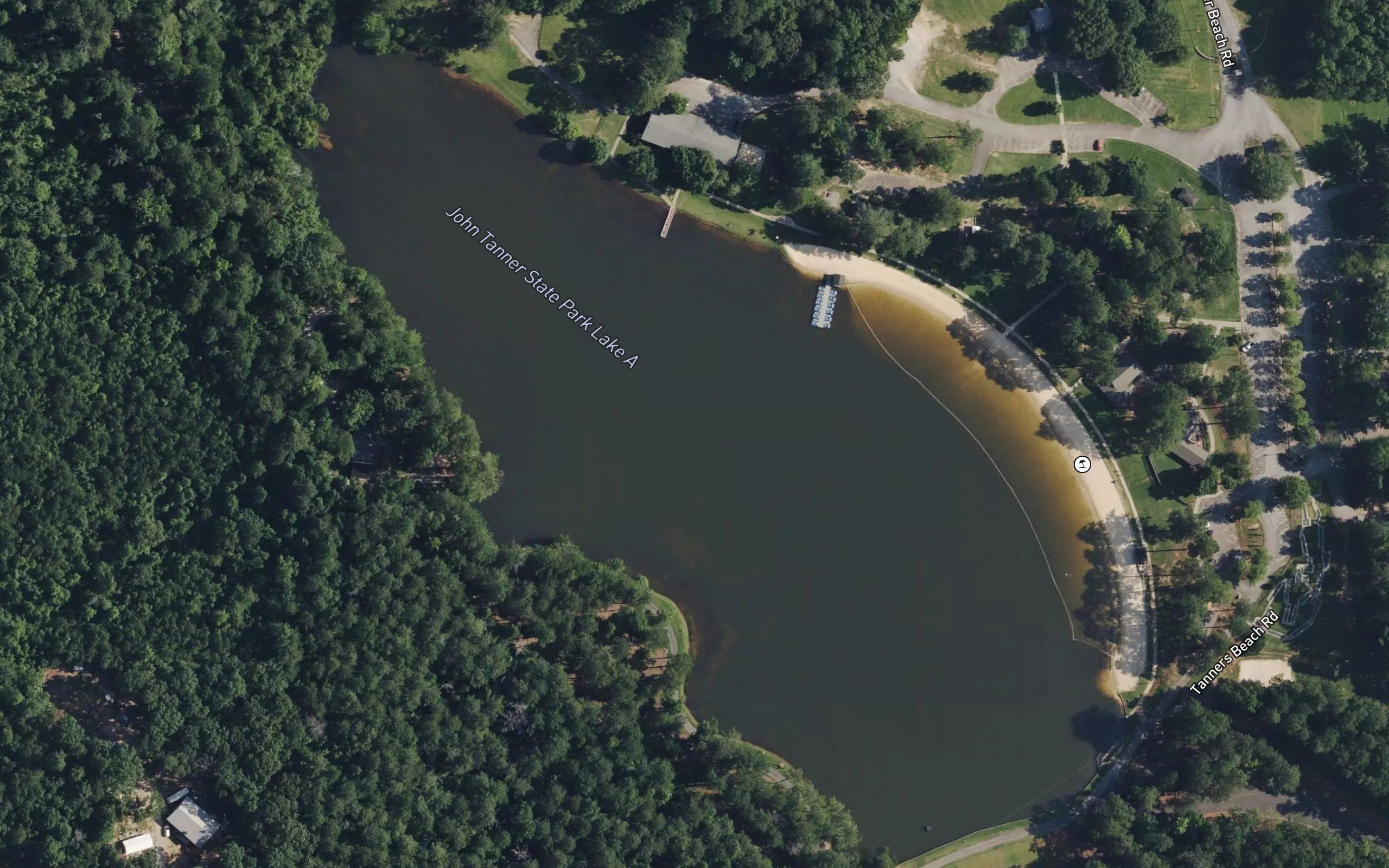 John Tanner State Park Lake A