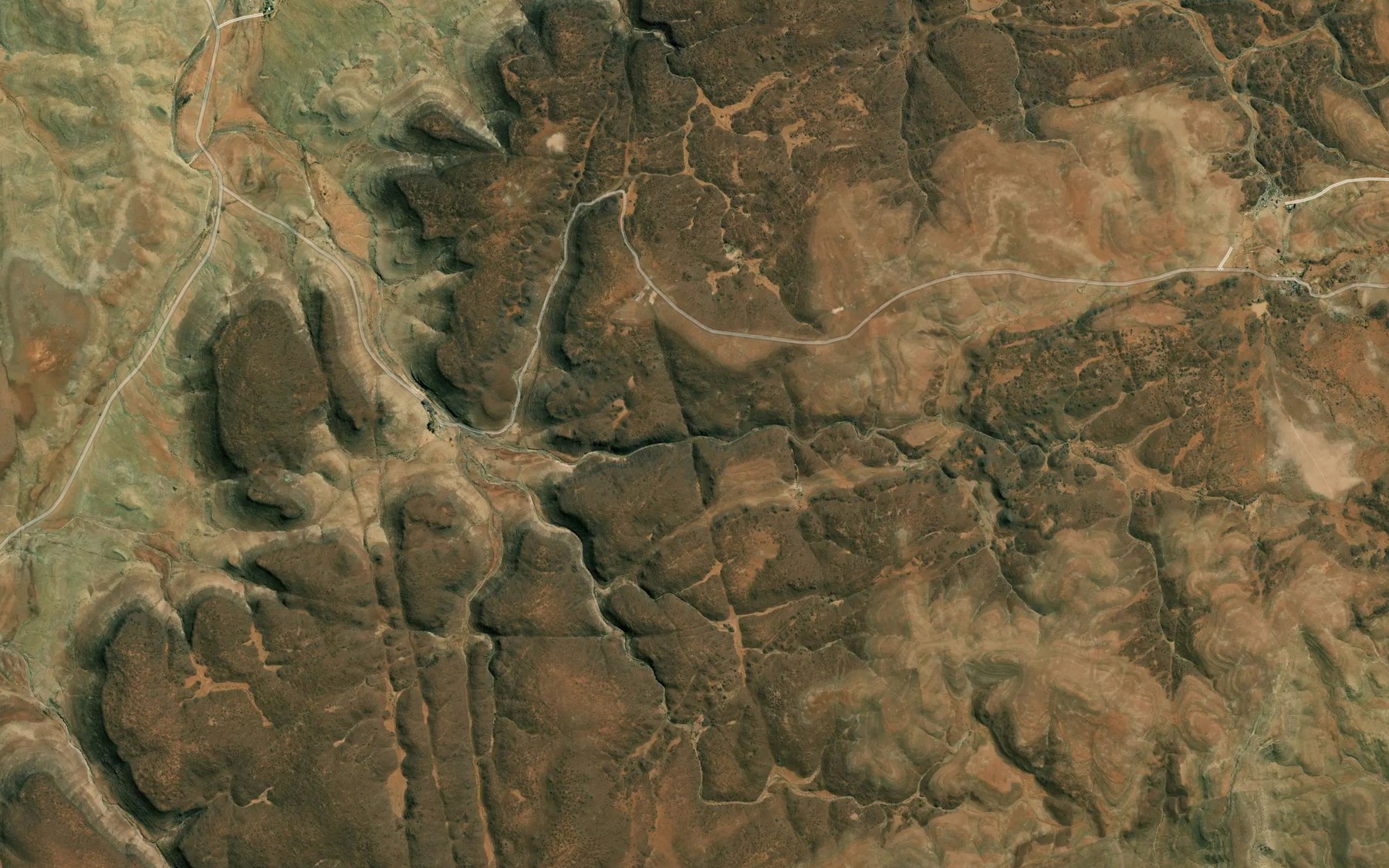 Satellite map of the Swartkloof
