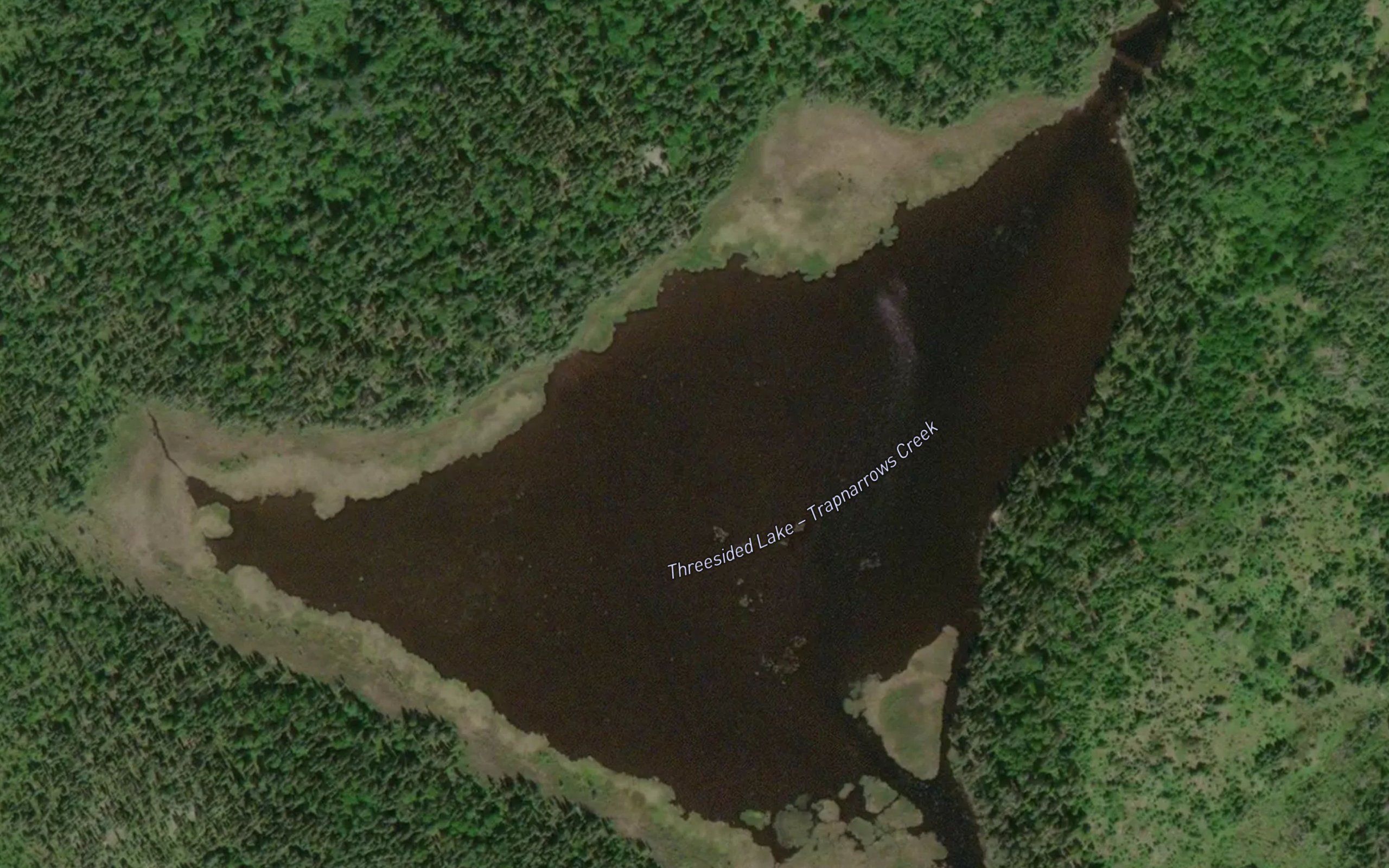 Threesided Lake