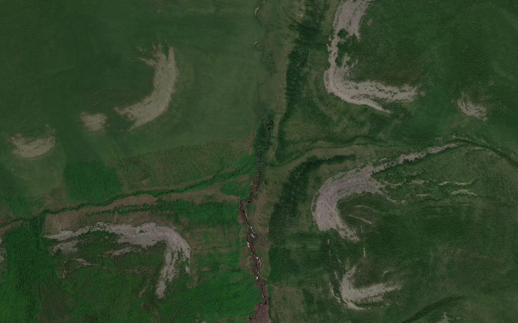 Satellite map of the Kholbolokh