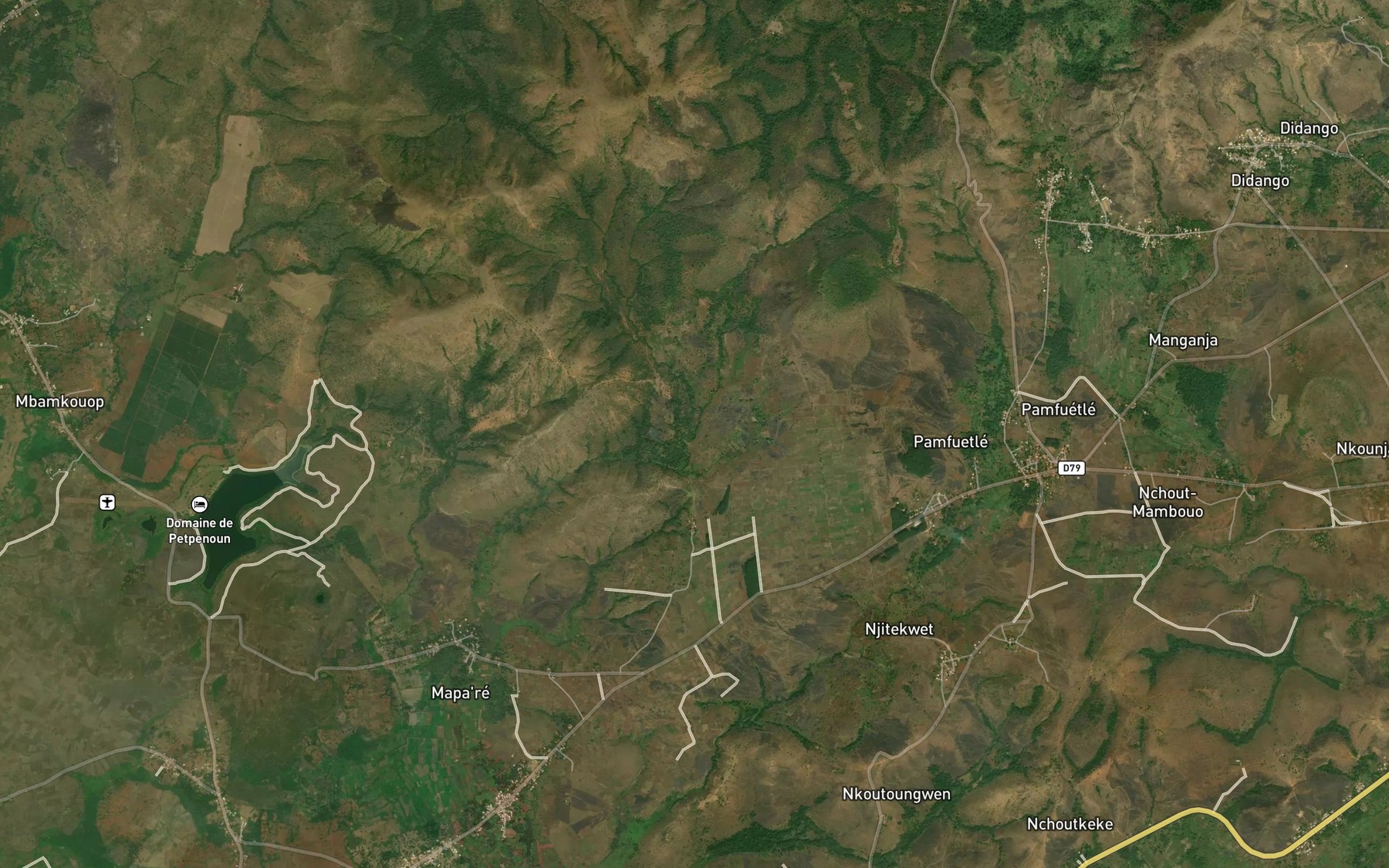 Satellite map of the Maatam