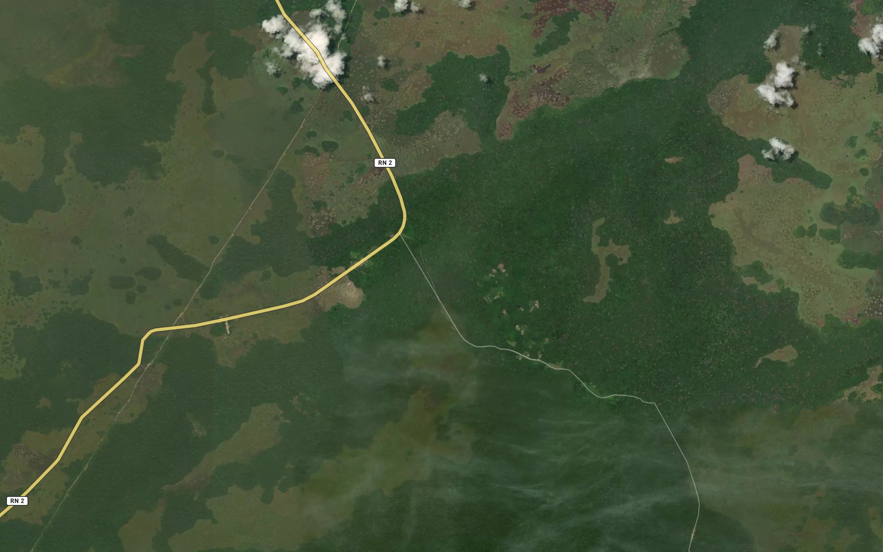Satellite map of the Kokoa