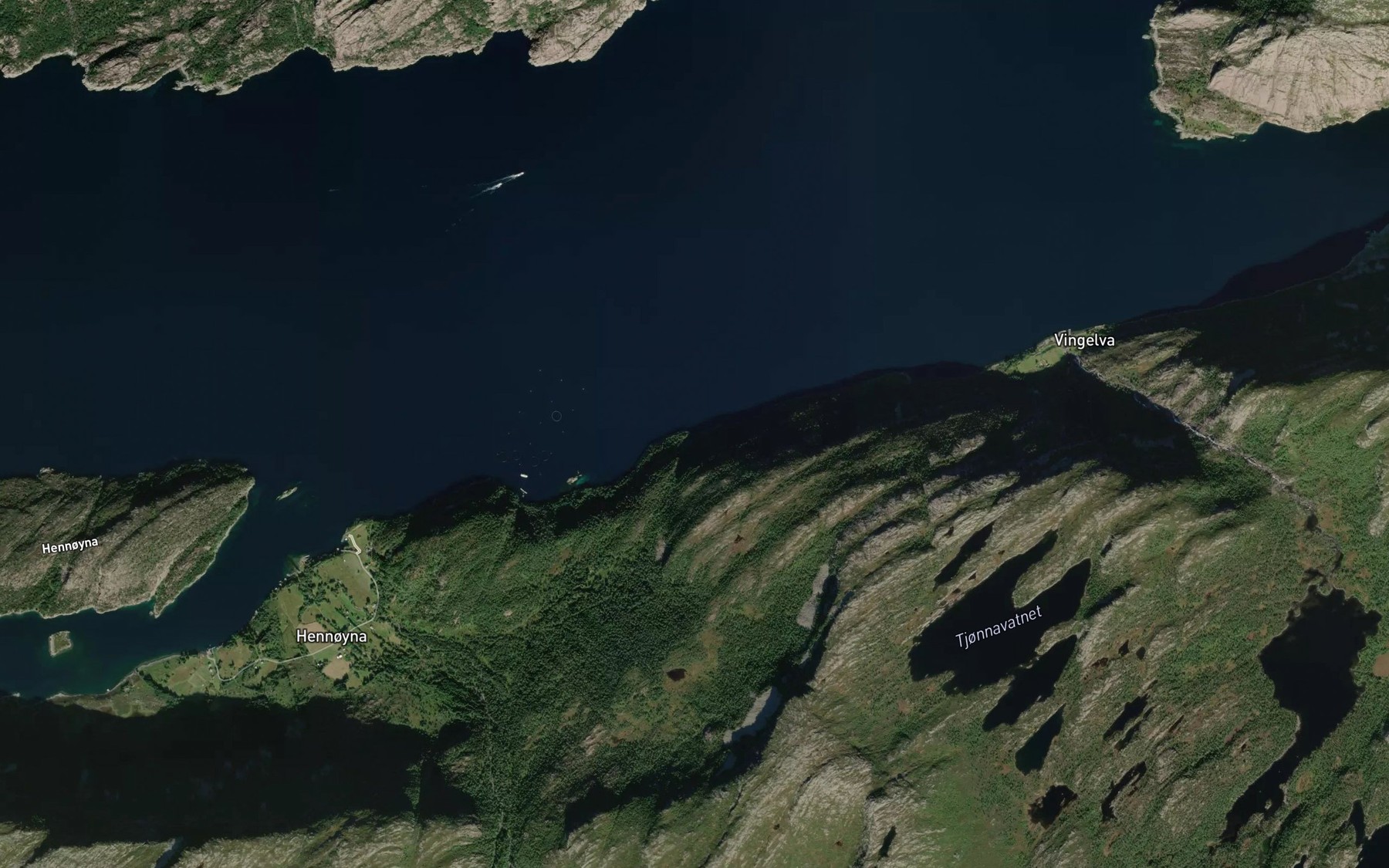 Satellite map of the Havika